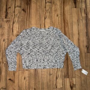 Ophelia Roe Gray Knit Sweater
